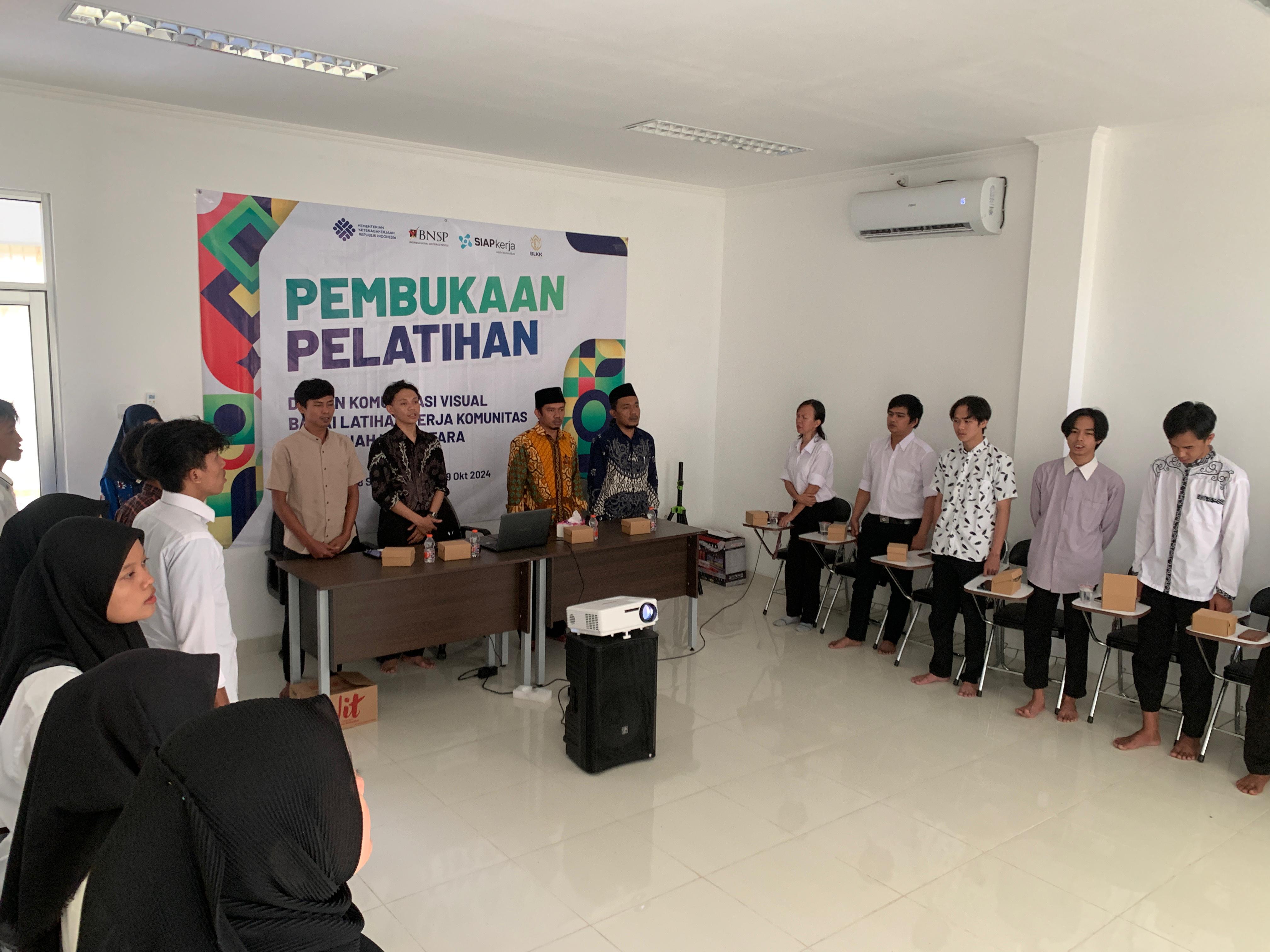 Pembukaan BLK Komunitas Khasanah Nusantara di Kabupaten Purworejo